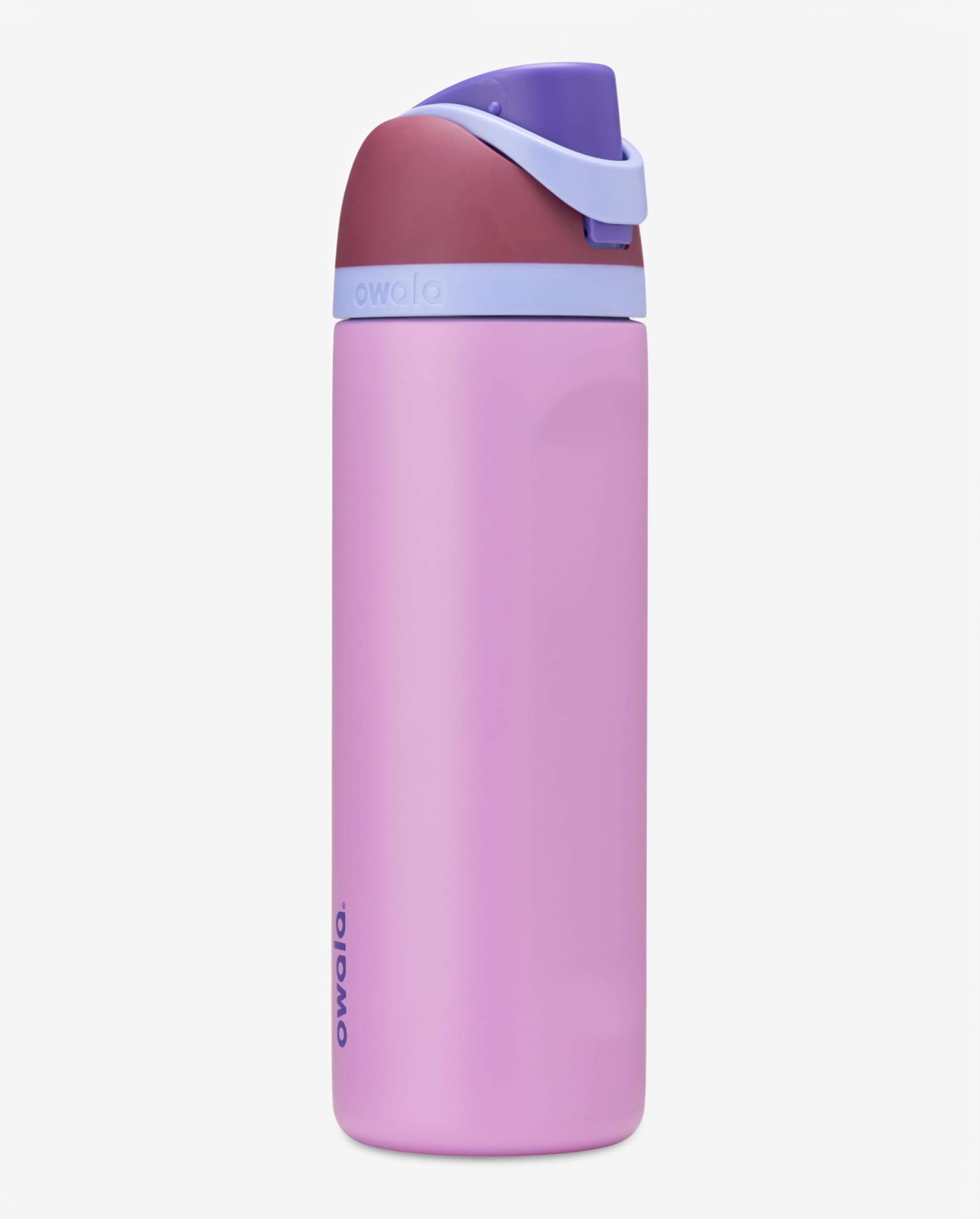 owala 水筒 ピンク・紫 Owala FreeSip Stainless Steel Water Bottle 24 oz Wacky Wildberry